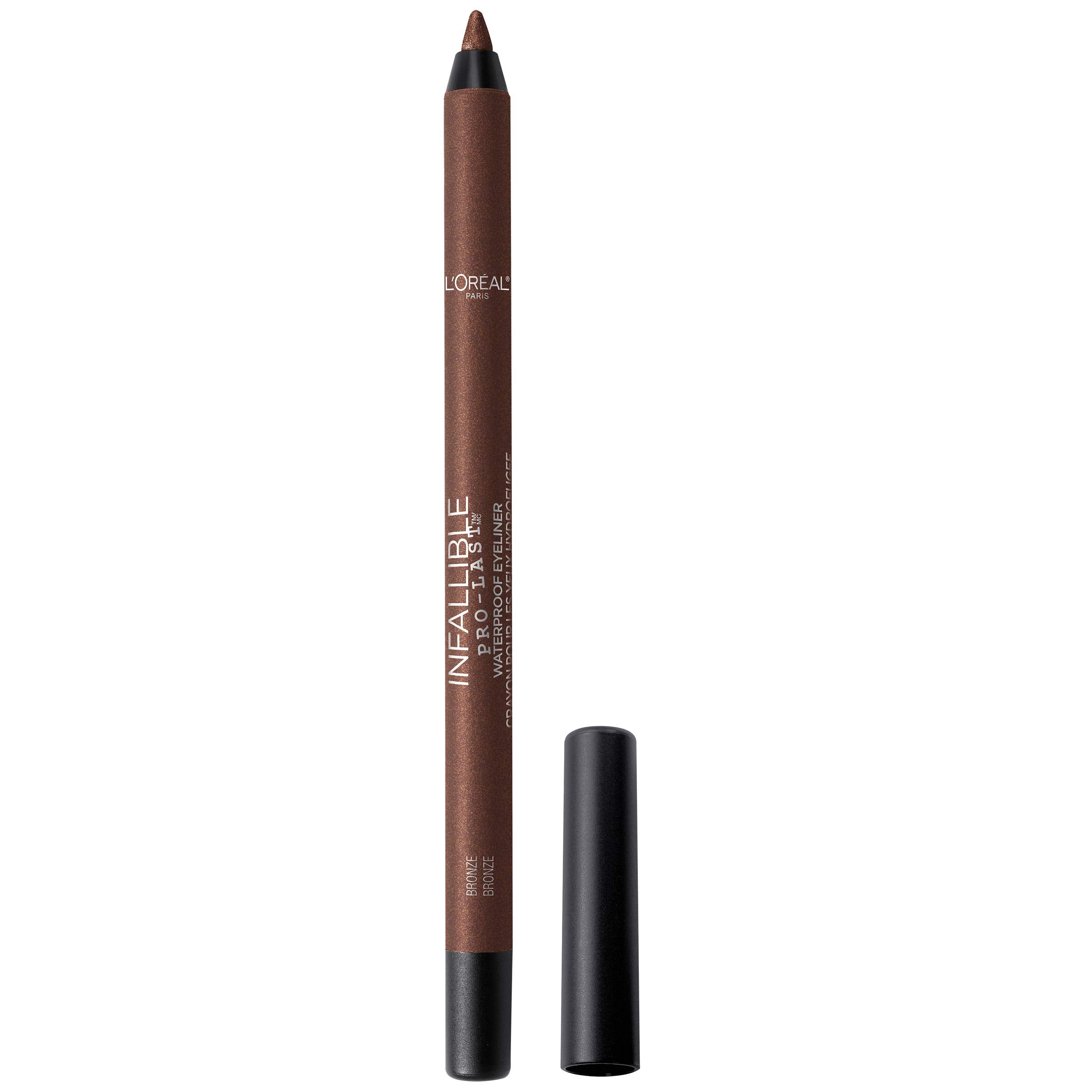 Buy now L'Oreal Paris Makeup Infallible Pro-Last Pencil Eyeliner, Waterproof and Smudge-Resistant, Glides on Easily to Create any Look, Black, 0.042 oz., 1 Count at indiglob india