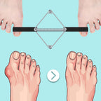 Buy now Pilates Toe Stretcher Bunion, Hallux Valgus Big Toe Strap Spacer Tension Bunion Exercise Band Stretchy Alignment Splint Restores Pain Relief for Women Men at indiglob india