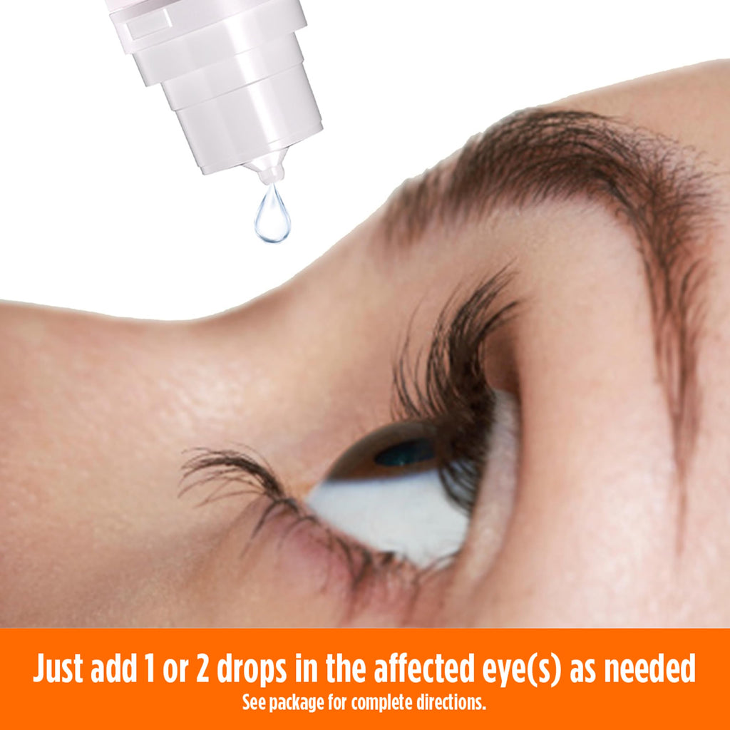 Blink Triple Care Preservative Free Lubricating Eye Drops, 0.34 fl oz