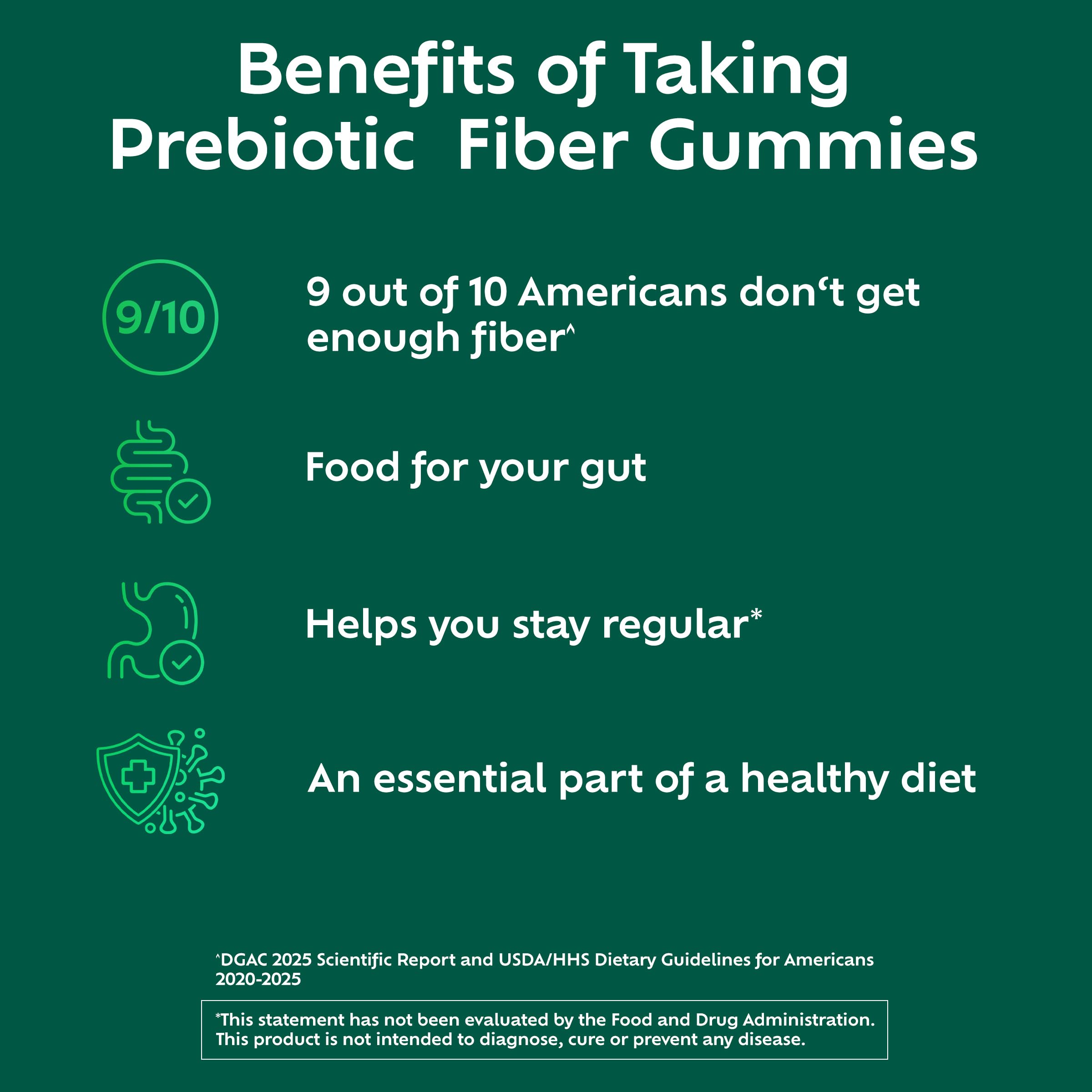 Benefiber Prebiotic Fiber Supplement Gummies, Assorted Fruit Flavor, 81 Ct | Plant-based Prebiotic Fiber, Supports Gut Health by Nourishing Good Gut Bacteria, GLP-1 Support for Digestive Health