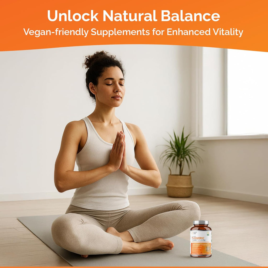 Buy now Purity Labs Organic Turmeric Curcumin Supplement with Piperine 2,250 MG/Serving | 95% Curcuminoids Turmeric Supplements, Antioxidant Joint Pain Relief, Muscle & Brain Support | Non-GMO - 120 Capsules at indiglob india