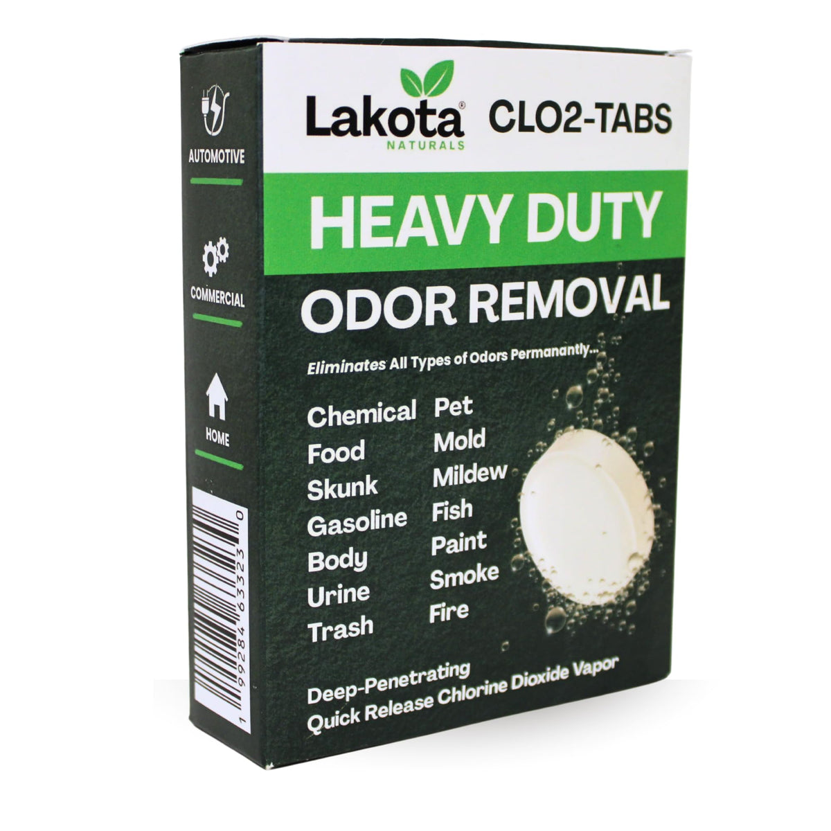 Chlorine Dioxide Heavy-Duty Fogger Deodorizing Kit, Professional Strength Odor Remover For Car, Home, RV, Room, Garage. Scent Bomb Air Freshener & Deodorizer. Easy to Use Kit Eliminates All Odors!