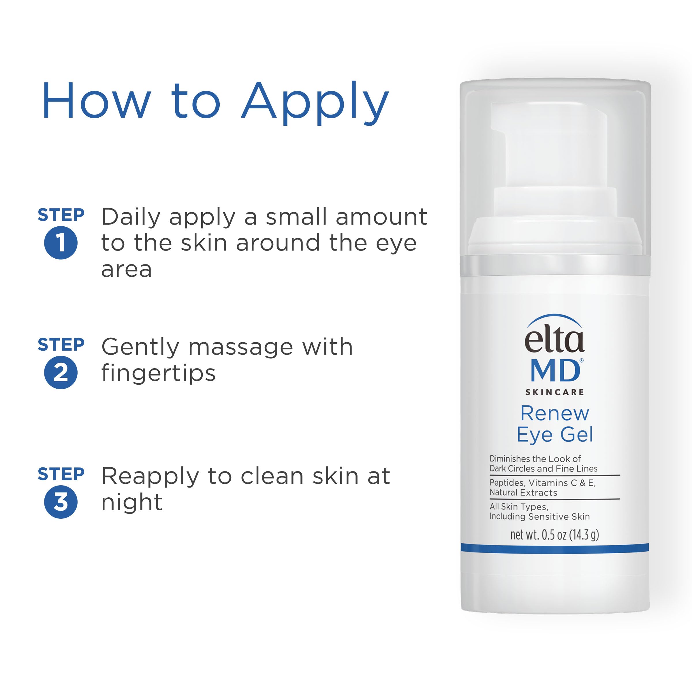 EltaMD Skin Recovery Amino Acid Foaming Face Wash, Fragrance-Free | Gentle Cleanser For Sensitive Skin, Removes Makeup And Sunscreen, Reduces Facial Redness, Non-comedogenic