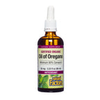 Natural Factors Oil of Oregano - Liquid Antioxidant Support Supplement for Immune Support - Easy Swallow Health Supplement with Non-GMO & Gluten-Free Formula - 2 fl oz (375 Servings)