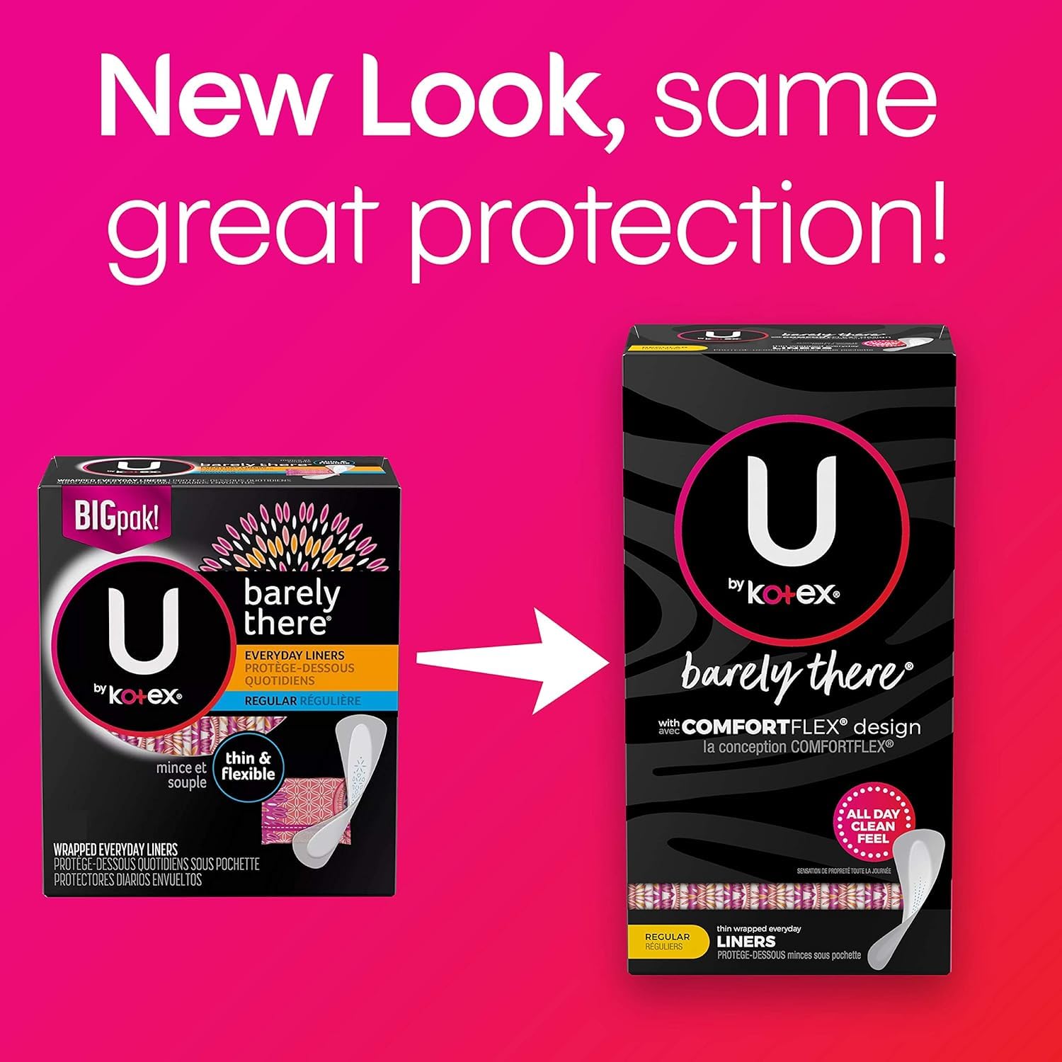Buy now U by Kotex Barely There Thin Lines - 50 ct, Pack of 3 at indiglob india