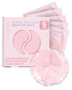Buy now Patchology Serve Chilled RosÃ© Hydrating Under Eye Patches â€“ Hyaluronic Acid & Antioxidant-Infused Eye Masks to Reduce Dark Circles, Puffiness & Fine Lines - Ideal Skincare Essentials (5 Pairs) at indiglob india