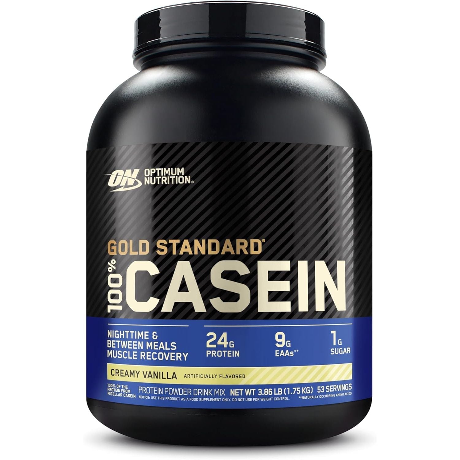 Buy now Optimum Nutrition Gold Standard 100% Micellar Casein Protein Powder, Slow Digesting, Helps Keep You Full, Overnight Muscle Recovery, Cookies and Cream, 4 Pound (Packaging May Vary) 4 Pound (Pack of 1) Creamy Vanilla at indiglob india