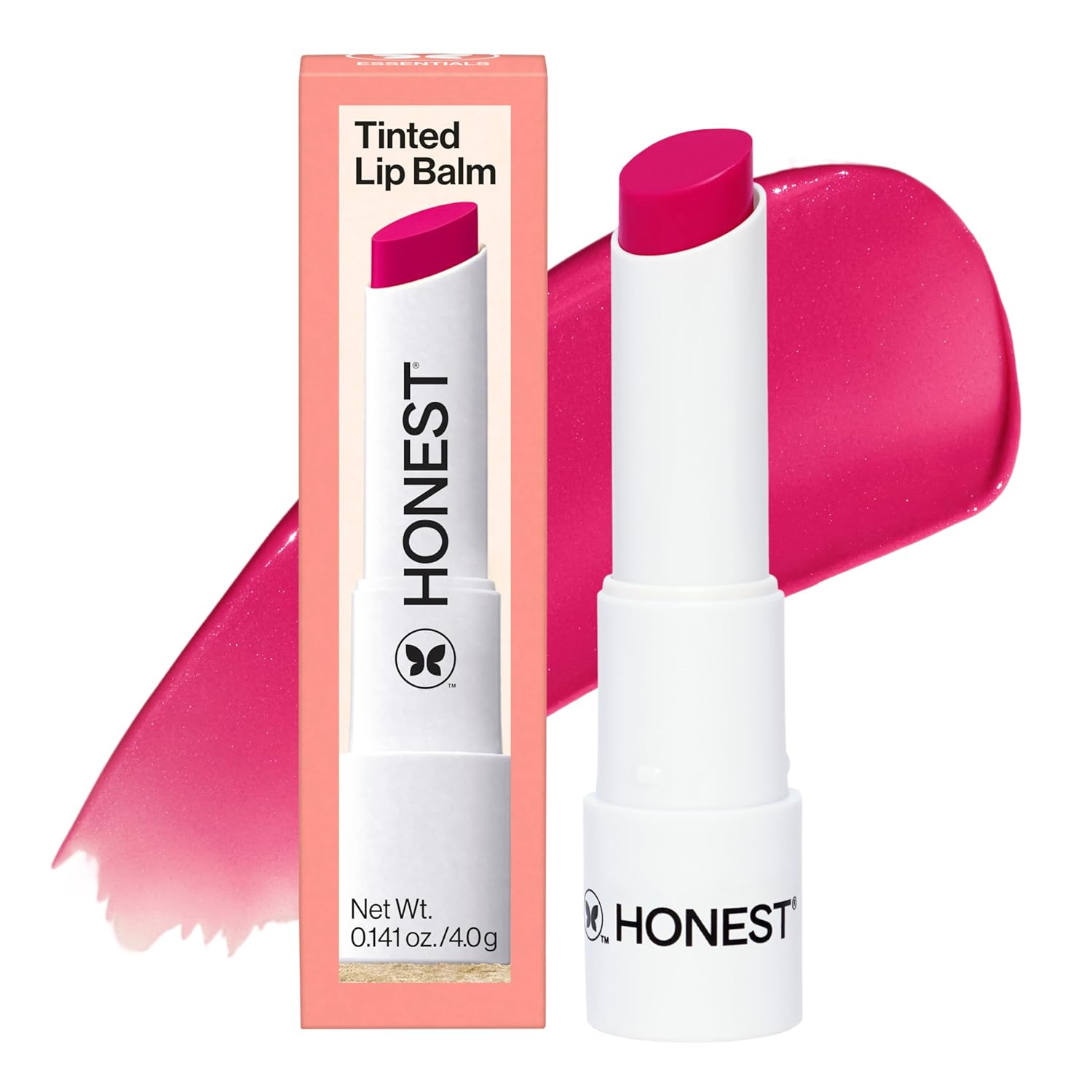 Buy now Honest Beauty Moisturizing Vegan Tinted Lip Balm | Antioxidant-rich Acai Extracts + Avocado Oil | Paraben Free + Cruelty Free | Summer Melon Dragon Fruit at indiglob india