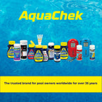 Buy now AquaChek SPA 6-in-1 Test Strips - Spa Test Strips for Total Bromine, Total Chlorine, Free Chlorine, pH, Total Alkalinity, and Total Hardness - Professional Water Quality Testing Kit (50 Strips) at indiglob india