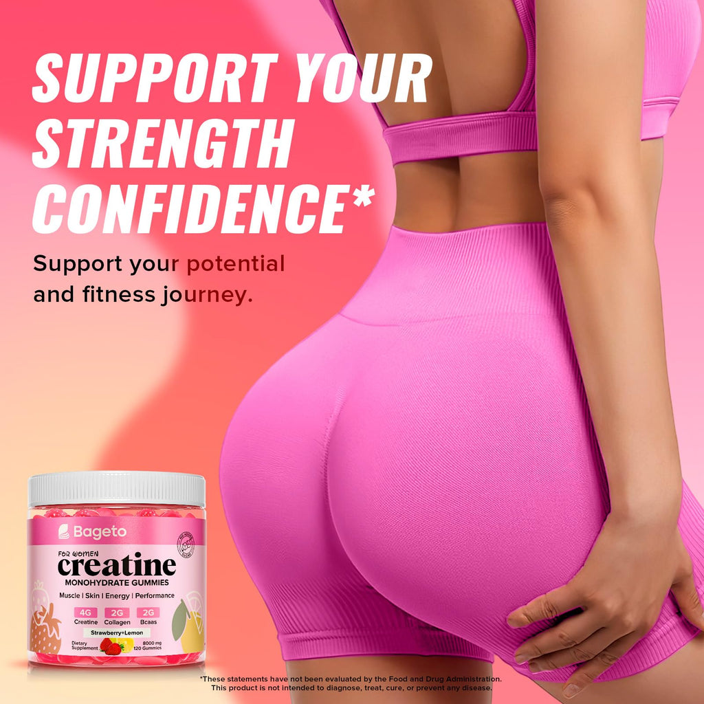 Creatine for Women | + Collagen + BCAAs + Hyaluronic Acid + Vitamin C & B12