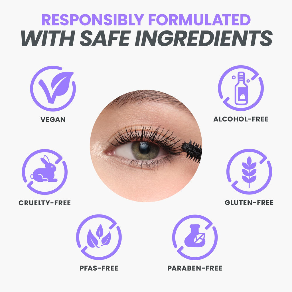 Wonderskin Power'full Mascara - Black Mascara for Length & Volume