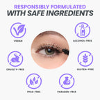Wonderskin Power'full Mascara - Black Mascara for Length & Volume