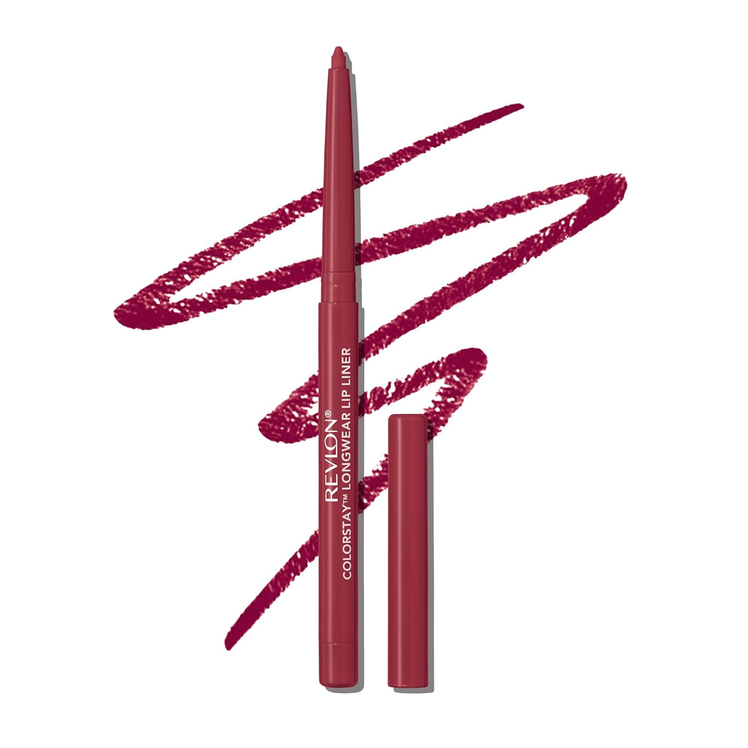 Buy now Revlon Colorstay Lip Liner Makeup with Built-in-Sharpener, Longwear Rich Colors, Smooth Application, 670 Wine, 0.01 oz Default at indiglob india