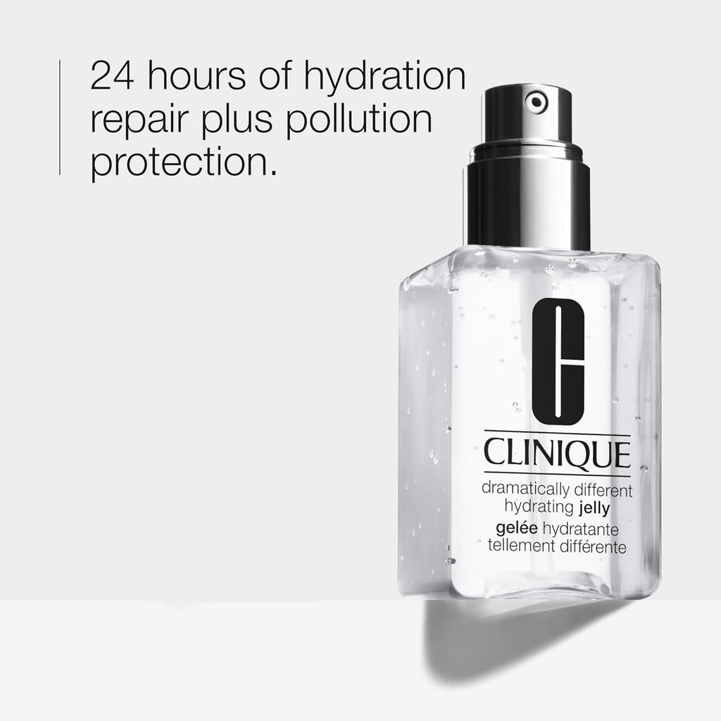 Buy now Clinique Dramatically Different Hydrating Jelly Lightweight Oil Free Face Moisturizer With Hyaluronic Acid For All Skin Types at indiglob india