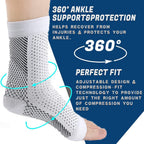 Buy now Soothe Socks for Neuropathy Pain, Outdoor Sports Ankle Compression Foot Cover, Soothe socks for Neuropathy, Soothe socks for Foot, Ankle Brace Compression Support (White, Large/XLarge) at indiglob india