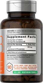 Horbäach P5P Activated Vitamin B6 100mg | 120 Vegetarian Tablets