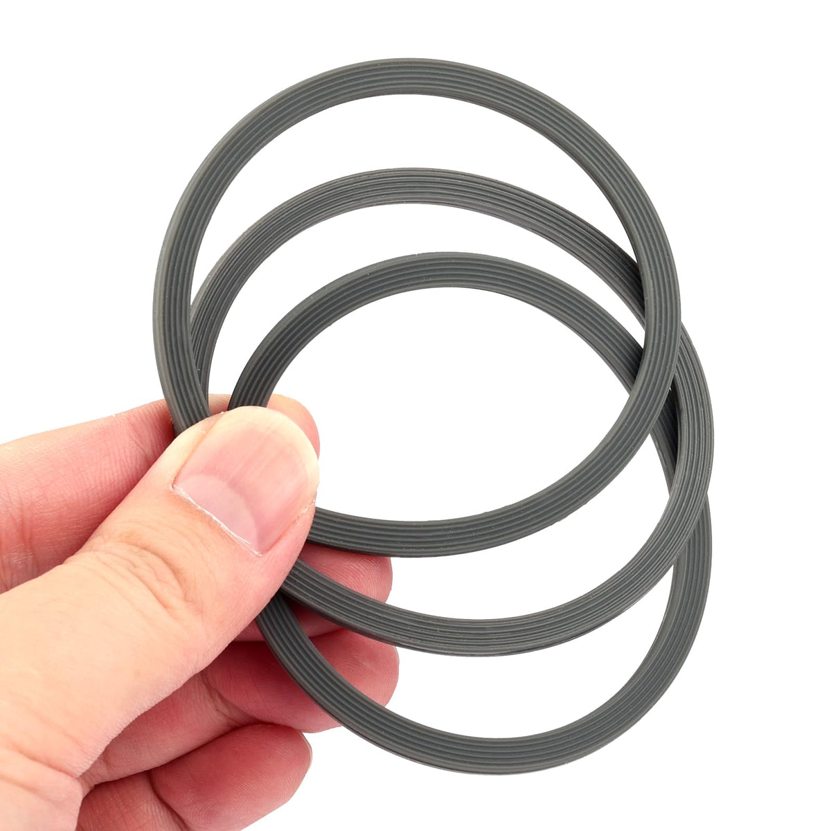 Rubber Gasket Replacement,Compatible with Owala Freepsip Water Bottle 16/24/25/32/40 Oz Straw Lid, O Ring Seal for Owala Kids 12& 15 Oz Tumbler Cap- 4 Pack Silicone Seals