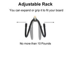 Buy now YYST Skateboard Wall Mount Skateboard Wall Hanger Storage Rack Flexible Hanger - Fit Cruiser Boards, Skateboards, Penny Boards, Longboards,etc- W Style - No Board -2/PK at indiglob india
