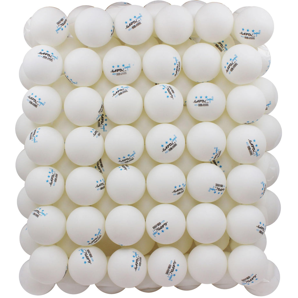 Buy now MAPOL 100 Pack White 3-Star Table Tennis Balls Advanced Training Ping Pong Ball at indiglob india