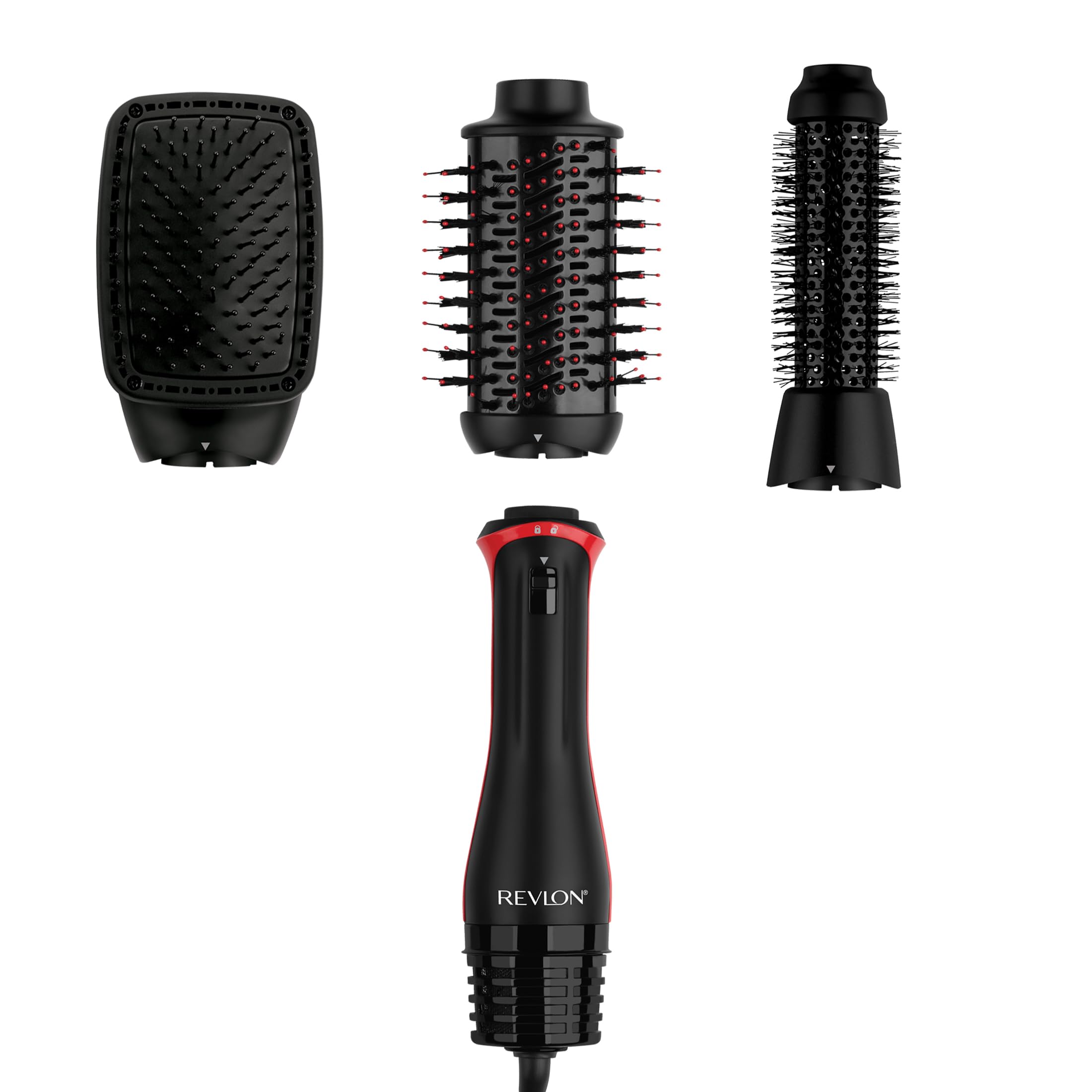 Buy now REVLON One Step Volumizer PLUS Hair Dryer and Styler - More Volume, Less Damage, and More Styling Control for Easy and Fast Salon-Style Blowouts, Plus Travel Friendly (Black) at indiglob india