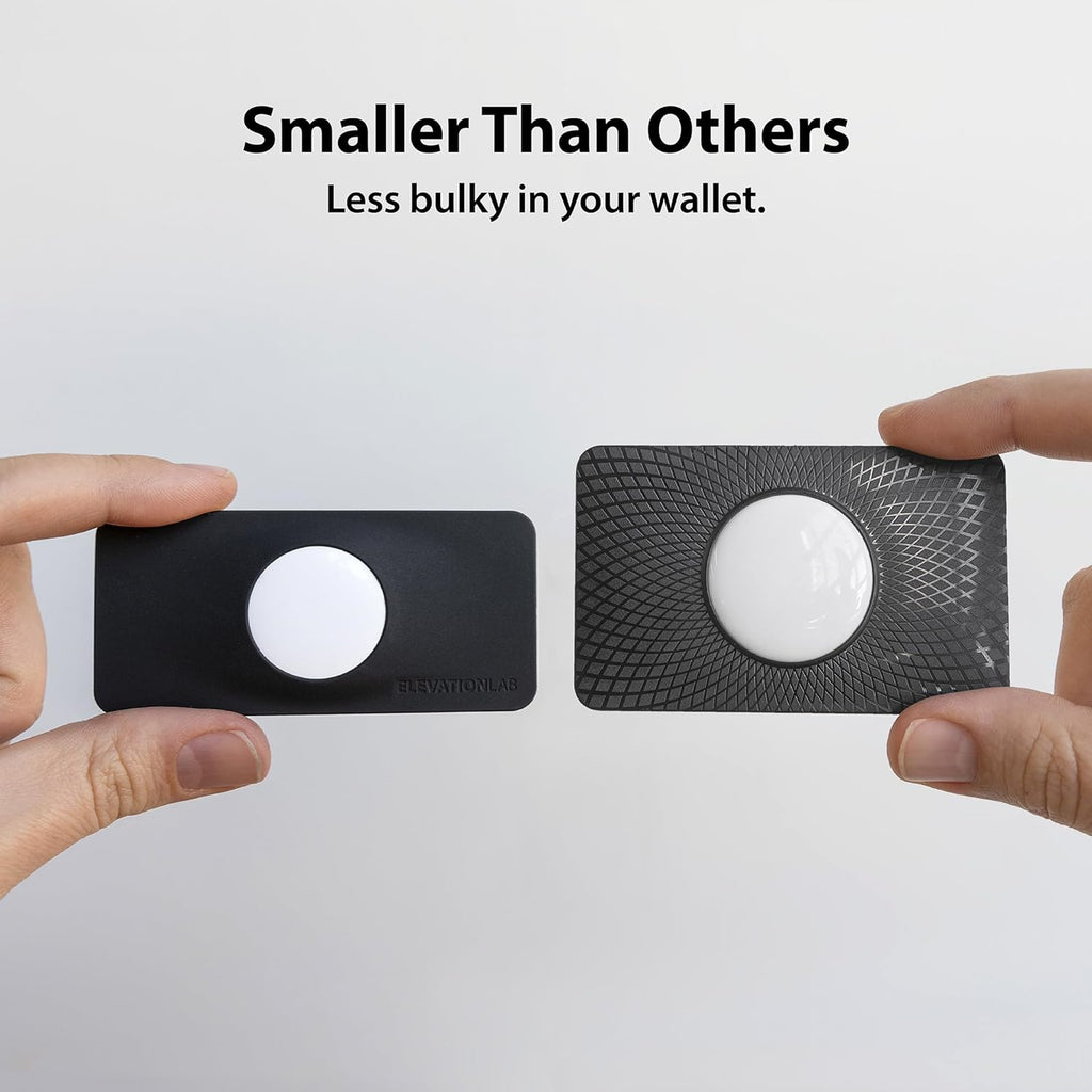 Buy now TagVault™ AirTag Wallet Holder - The Thinnest AirTag Wallet Card Insert | Flexible, Stays Hidden, Patent Pending | Elevation Lab at indiglob india
