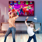 Buy now YUANHOT Wrist Bands for Nintendo Switch Just Dance 2025 2024 2023 & Zumba Burn It Up, Adjustable Elastic Straps for Switch & Switch OLED Joy Con Controller, 2 Pack Wristbands for Kid and Adult - Black at indiglob india