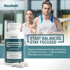 MacuHealth Magnesium Glycinate & L-Threonate 145 mg - Absorbable Magnesium