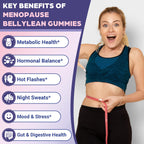 Menopause Supplements for Women, 60 Servings & 0 Sugar Menopause Gummies