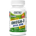 Buy now DEVA Vegan Omega-3 DHA-EPA 500MG â€“ No Carrageenan, Non-Fish Oil Derived from Algae, Non-GMO, 60 Gelatin-Free Softgels 60 Count (Pack of 1) at indiglob india