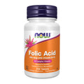 Buy now NOW Foods Folic Acid 800 mcg Tabs (Pack of 2) at indiglob india