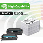 26A CF226A Toner Cartridge for HP Printer 26X CF226X MFP M426fdw 2 Pack