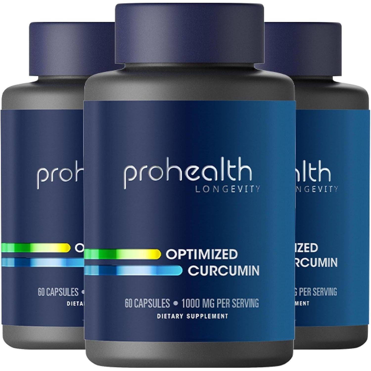 Buy now ProHealth Turmeric Curcumin Supplement: 285 Times More Bioavailable- Developed by Neuroscientists. 1000 mg Concentrated Longvida Curcumin Extract Per Serving (60 X 500mg Capsules Per Bottle) 60 Count (Pack of 3) at indiglob india