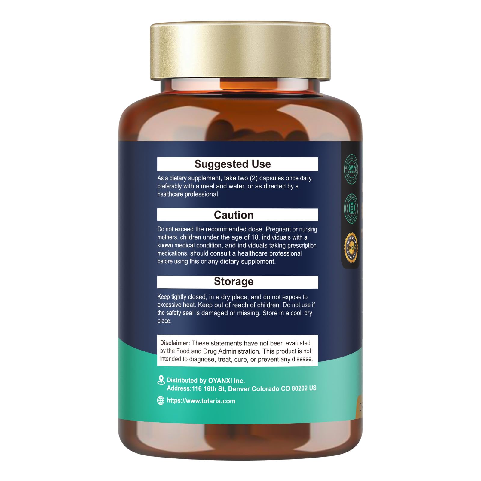 25-in-1 Magnesium Complex with Methylated B Complex, 1000mg Magnesium Complex for Women & Men with Magnesium Glycinate 400mg, 120 Vegan Capsules per Bottle, 2 Bottles