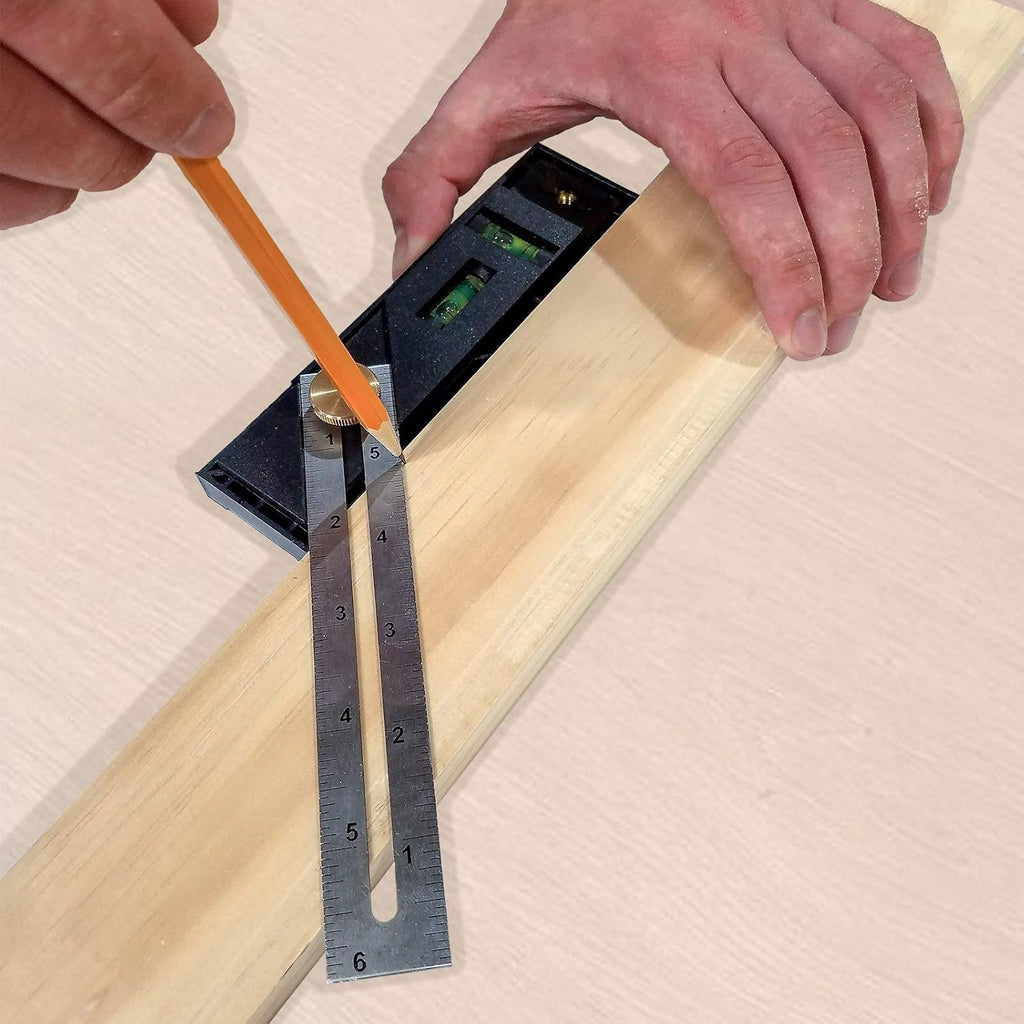 Buy now Milescraft 8406 Exactor - 9-in-1 Multi-Purpose, Measuring and Marking Tool for Woodworking and More at indiglob india
