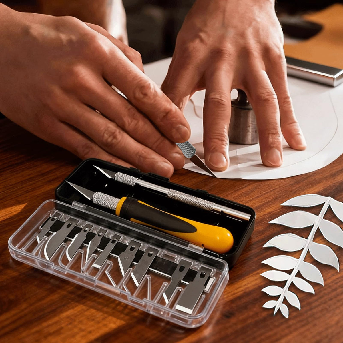 Exacto Knife Set, 16Pcs Craft & Hobby Knife, Precision Cutting Tool