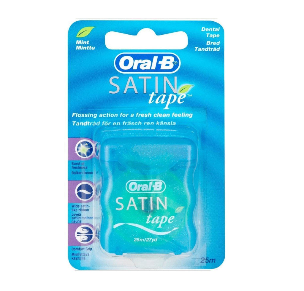 Buy now Oral B Satin Dental Tape, 27 yards at indiglob india