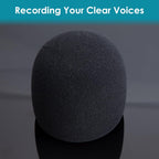 Buy now YOUSHARES 2PCS Blue Yeti Pop Filter for Blue Yeti Microphone, Yeti Foam Windscreen with Dead Cat Blue Yeti Mic Cover for Yeti Mic and Blue Yeti Pro USB Microphone at indiglob india