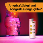BIC Maxi Pocket Lighters, Safe and Reliable, Best Buds Series, 8-Count