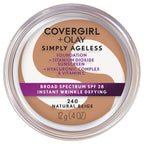 Buy now COVERGIRL+OLAY Simply Ageless Instant Wrinkle-Defying Foundation, 210 Classic Ivory, 0.44 Fl Oz (Pack of 1) at indiglob india