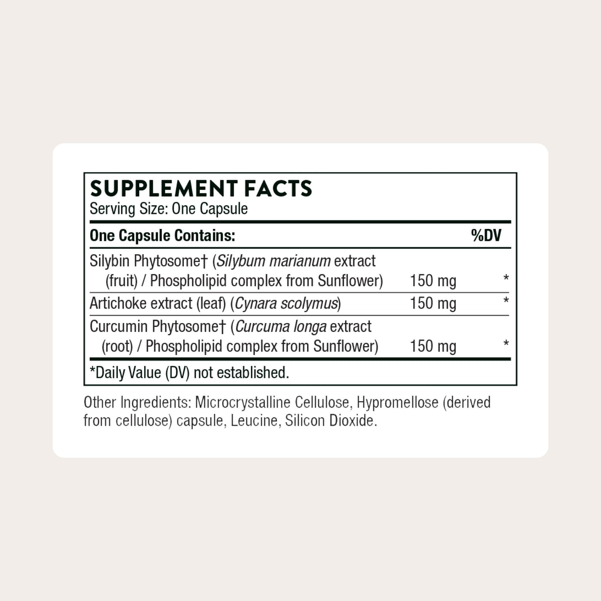 THORNE S.A.T., Milk Thistle, Curcumin Phytosome & Artichoke, 60 Capsules