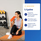 Pure Encapsulations L-Lysine, 90 Capsules | Essential Amino Acid Supplement for Immune Support, Gum Health, and Lip Health*