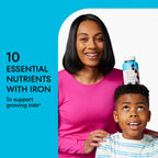 One A Day Kids Multivitamin with Iron Gummy, Vitamin D, Vitamin C, E, Zinc for Immune Support, Gummy Vitamins, Kids Multivitamin Gummies with Iron, Cherry Flavor, 60 Count (Packaging May Vary)