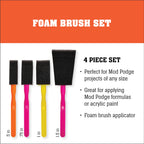 Buy now Mod Podge, Puzzle Saver Kit, Includes 4 Foam Brushes, Perfect for DIY Arts and Crafts Projects at indiglob india