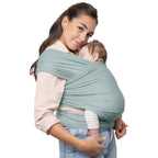 Buy now Boba Baby Wrap Carrier – Original Baby Sling Carrier for Newborns (7–35 lbs), Soft, Secure, Hands-Free & Ergonomic, Ideal for Comfortable Bonding, New Parents (Grey) at indiglob india