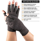 Buy now Arthritis Gloves Women Men,Strengthen Compression Gloves to Alleviate Carpal Tunnel,Rheumatoid,Tendonitis,Arthritis Pain Relief Gloves,Fingerless Gloves for Computer Typing and Daily Work - Small at indiglob india