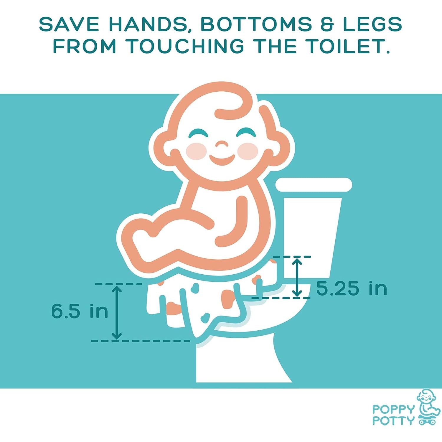 Buy now Logie & Gray Kids Disposable Toilet Seat Covers 20 Pack â€“ Extra Large, Complete Hygienic Protection, Travel-Friendly, Disposable Plastic Toilet Seat Cover â€“ Kid-Friendly Toilet Covers Disposable at indiglob india
