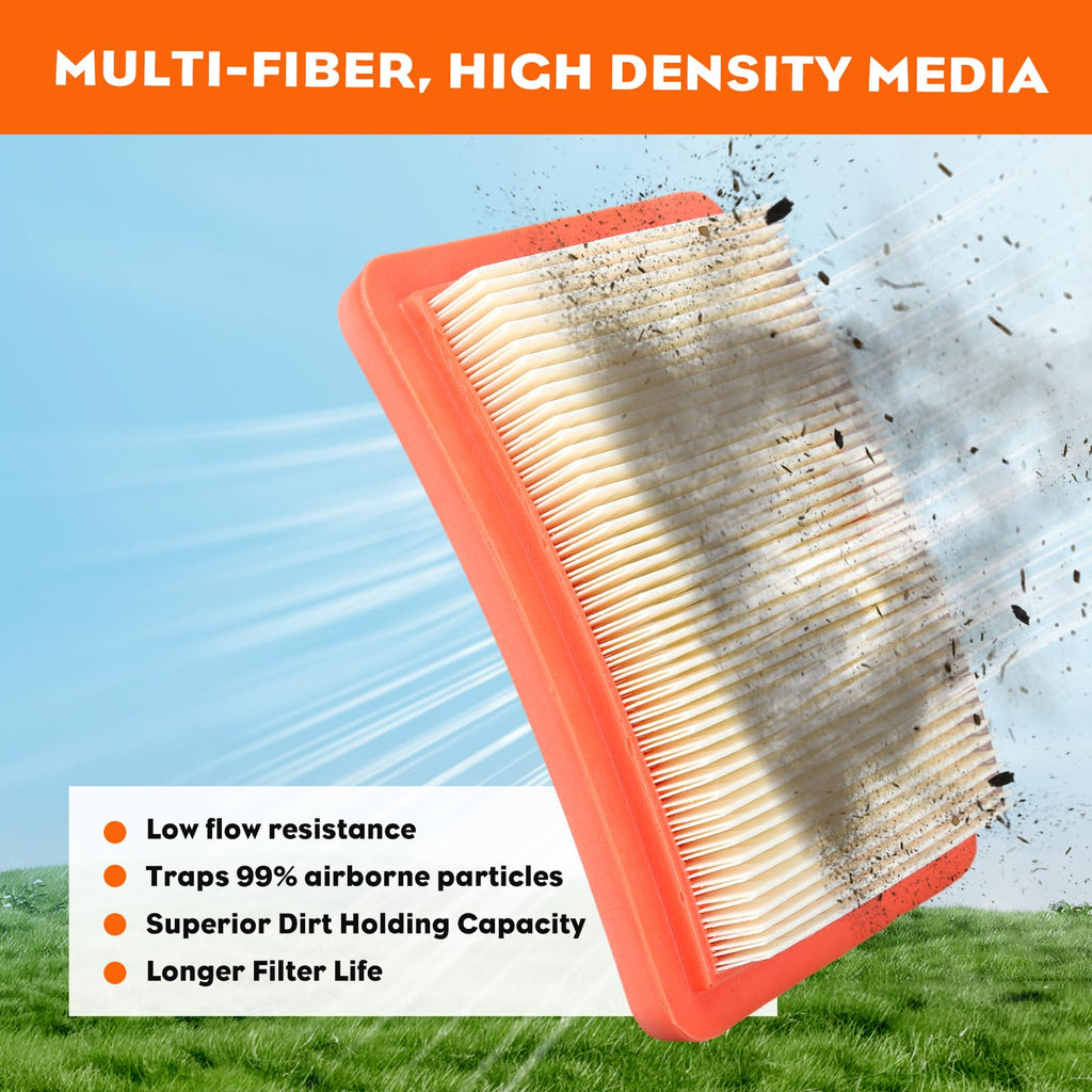 Hipa 17211-Z8B-901 Air Filter Tune Up Kit for Honda GCV160 Lawn Mower Parts