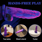9.5'' Huge Realistic G-Spot Anal Dildo, Ex-Thick (7.5'' Girth), Suction Cup