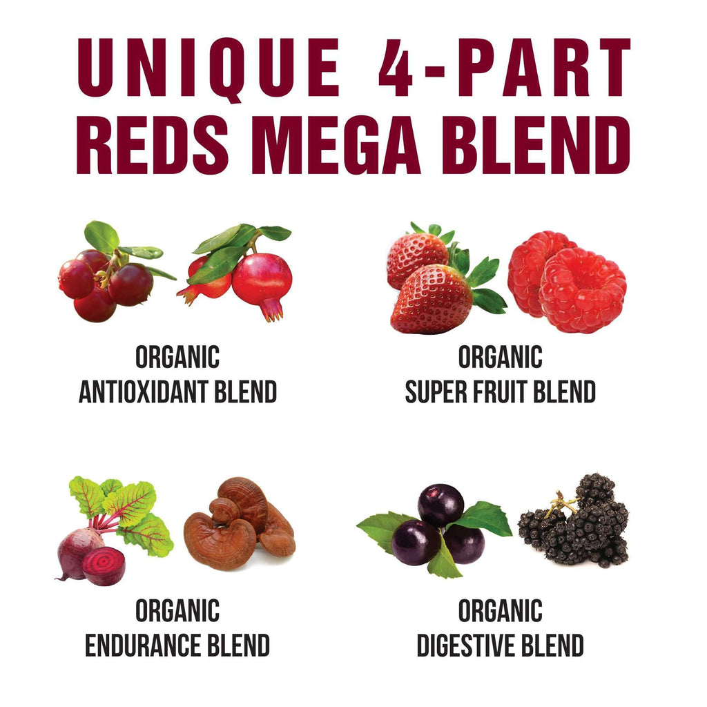 Peak Performance Organic Reds Superfood Powder, Best Tasting Red Juice