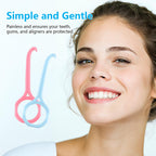 Aligner Removal Tool 15 Pcs, Clear Invisalign Remover Tool for Retainers